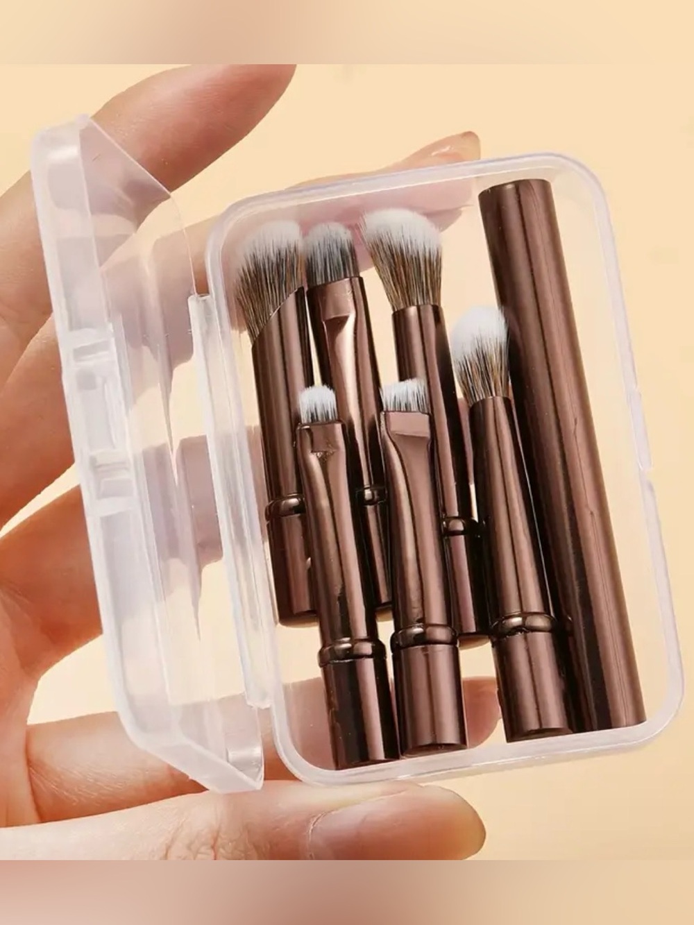 6 pcs Mini Travel Makeup Brush Set